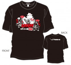 全日本卓球選手権大会（カデットの部）限定Tシャツ〈ブラック×レッド〉