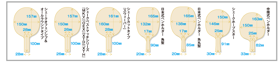 ラケットサイズ