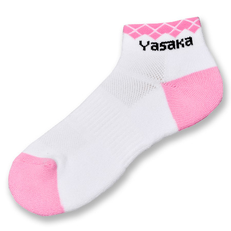 ダイアチェックYソックス（ピンク）